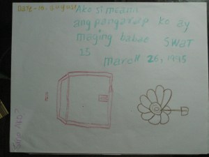 Meann dreams of becoming a member of SWAT.